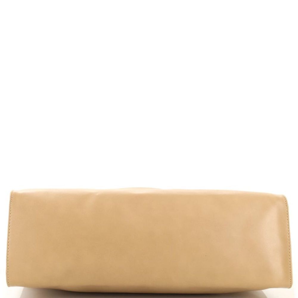 Telfar Shopping Tote Faux Leather Medium Neutral - Picture 5 of 8
